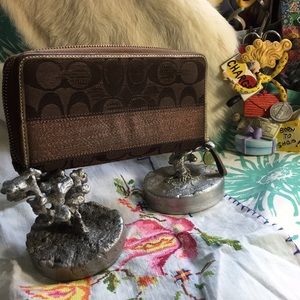 Coach  Denim Wallet👍🏽💵💳💷